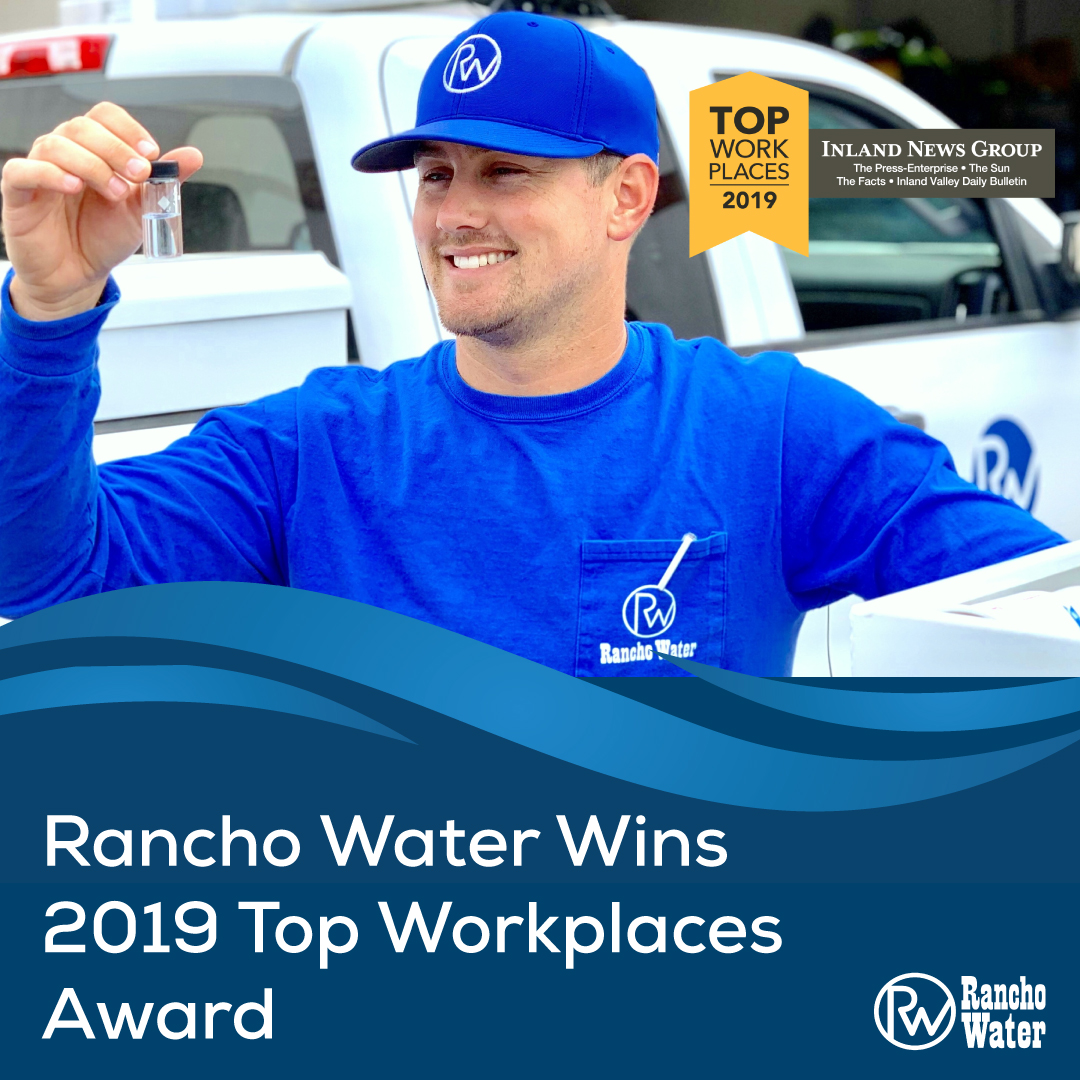 Rancho Water Wins Top Work Places Award From Inland News Group