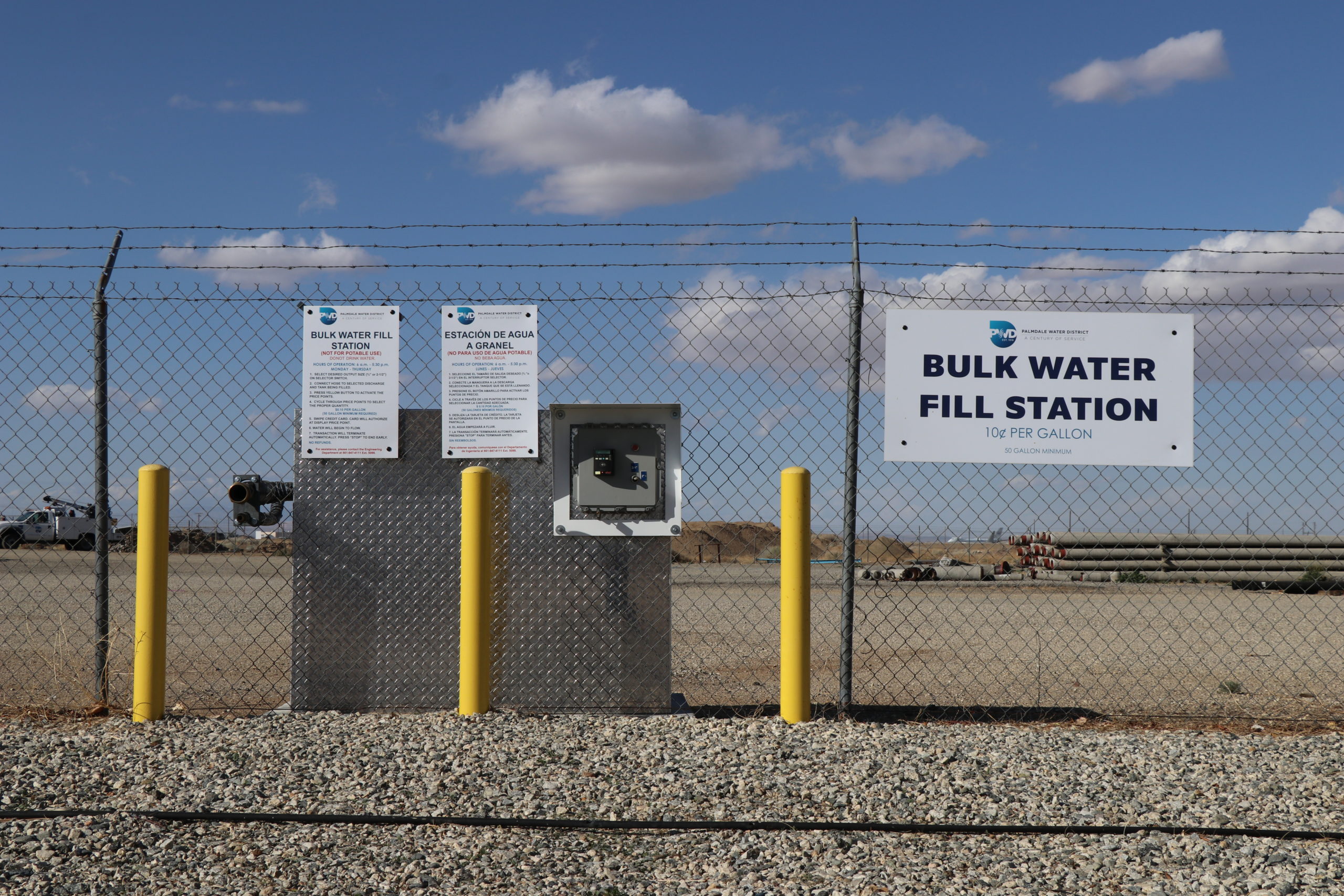 Bulk Water Fill Stations - Portalogic