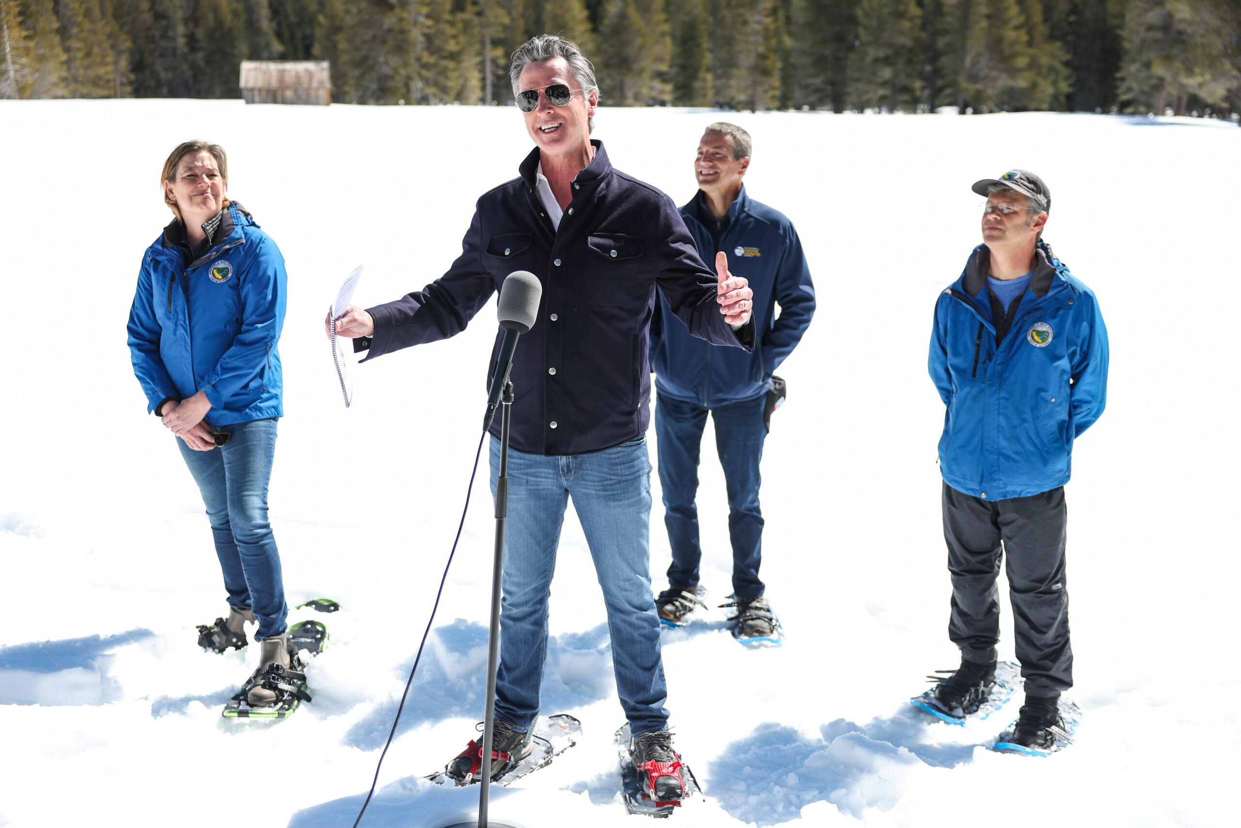 April Snow Survey Shows Above Average Snowpack - Association of ...