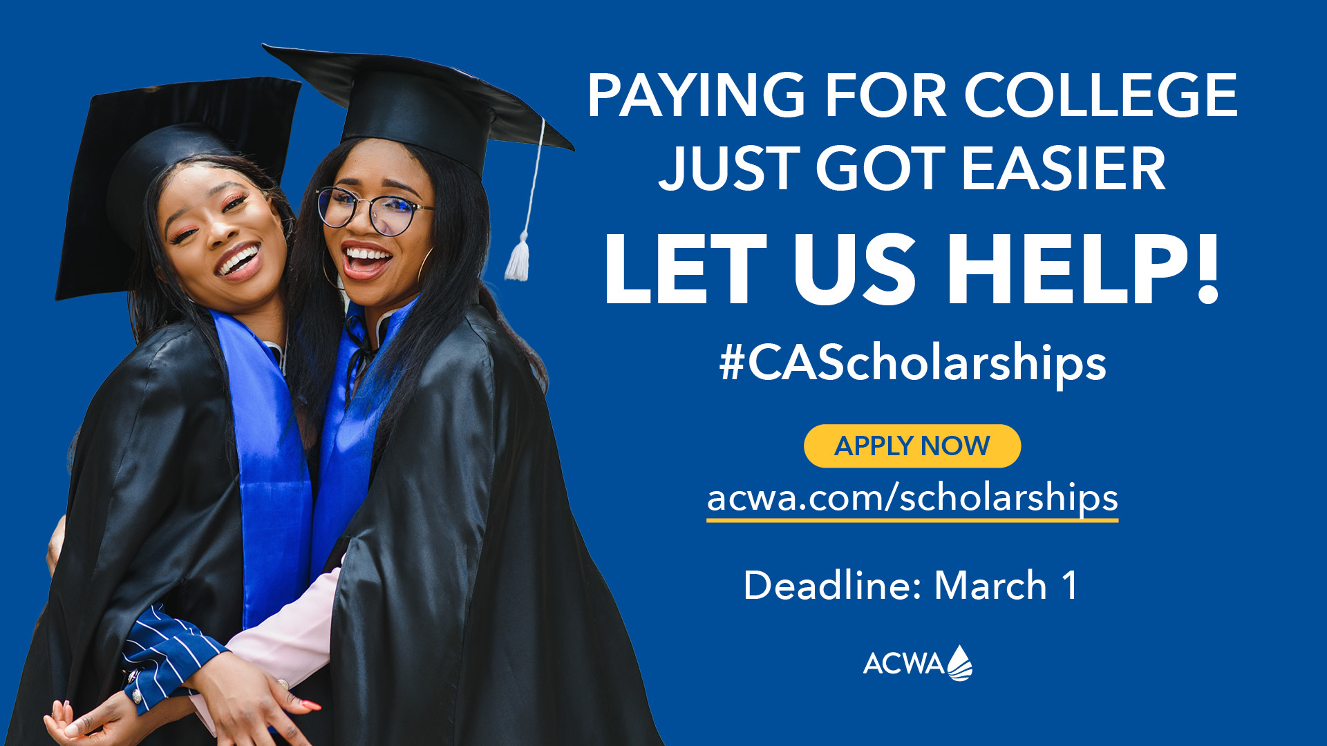 Promote ACWA’s Scholarship Opportunities Now - Association of ...