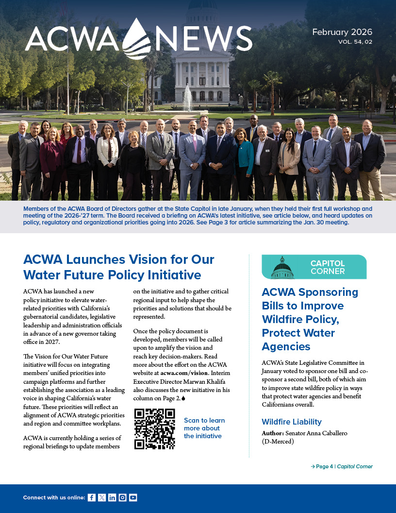 February 2026 ACWA News Available - Association of California Water ...